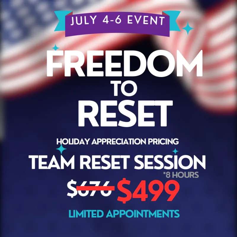 Team Reset Session (8 hours) $499