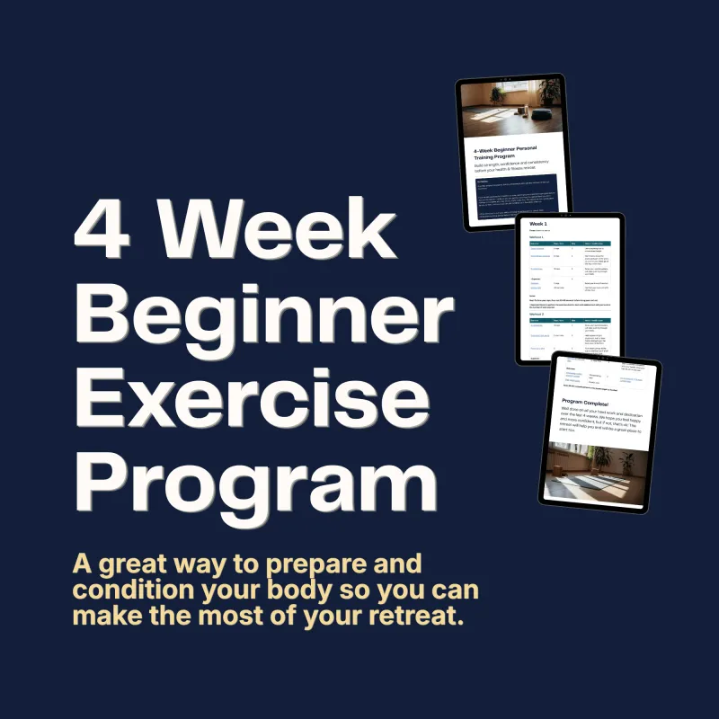 4 Week Fitness Program