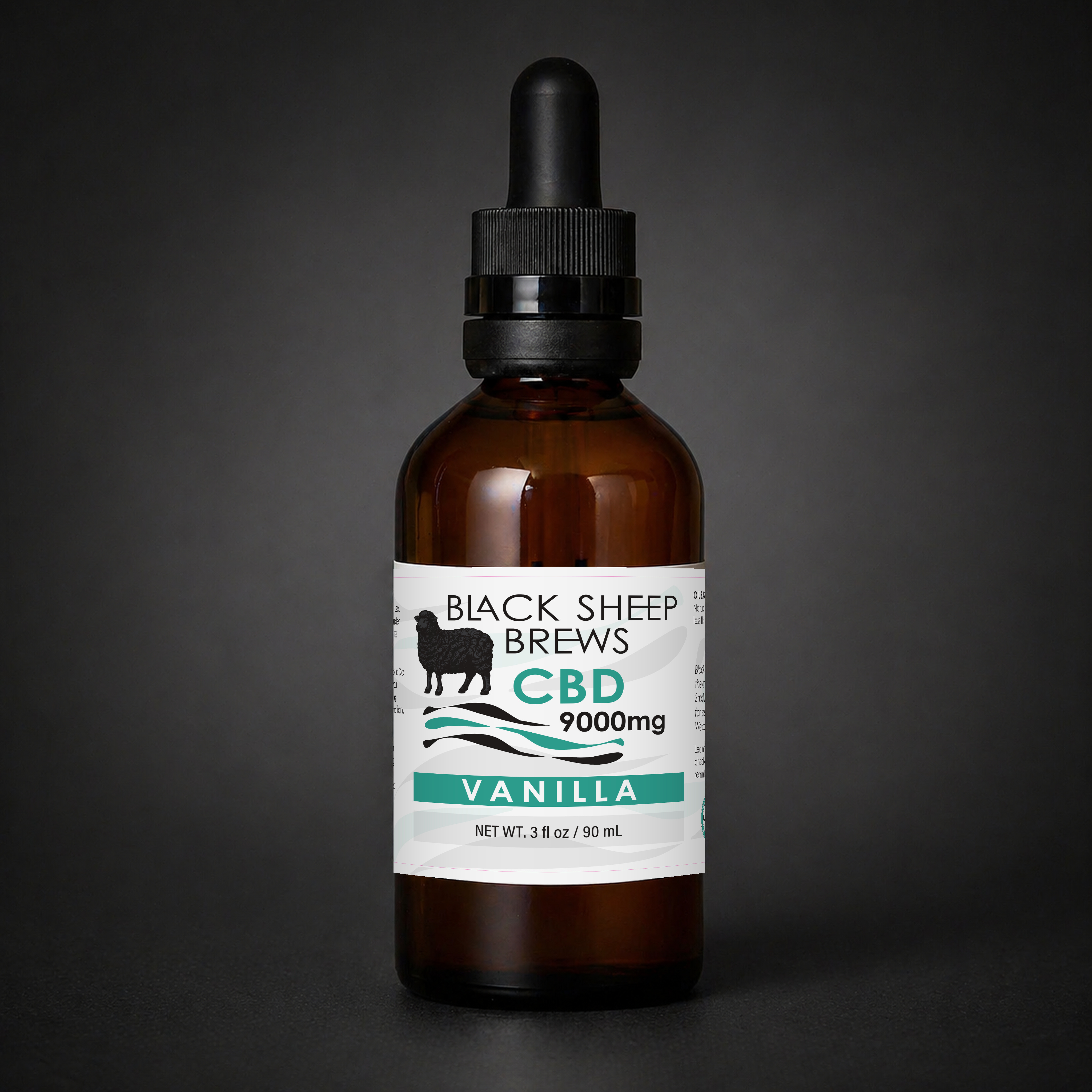 CBD Drops - Vanilla - 9000 mg