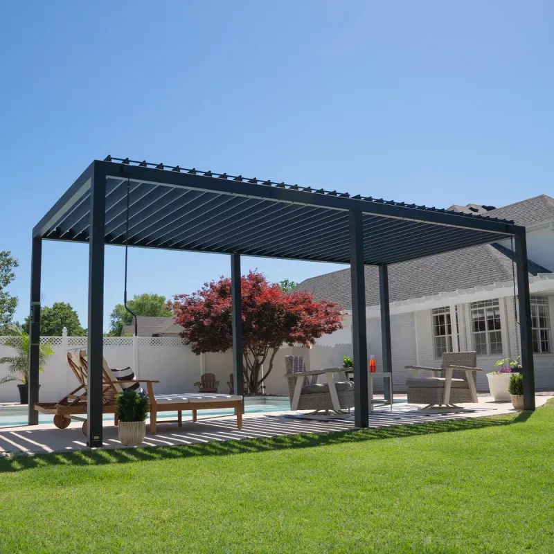 LOUVERED PERGOLA - 100MPH (STEEL)