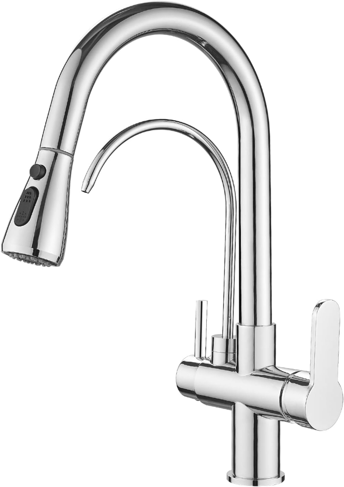 3-in-1 Drinking Water Kitchen Faucet