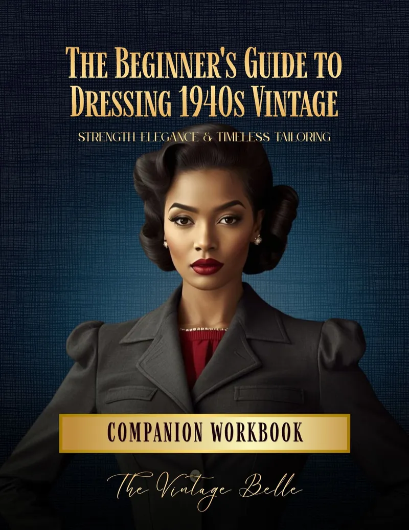Guide to Dressing 1940s Vintage Companion Workbook