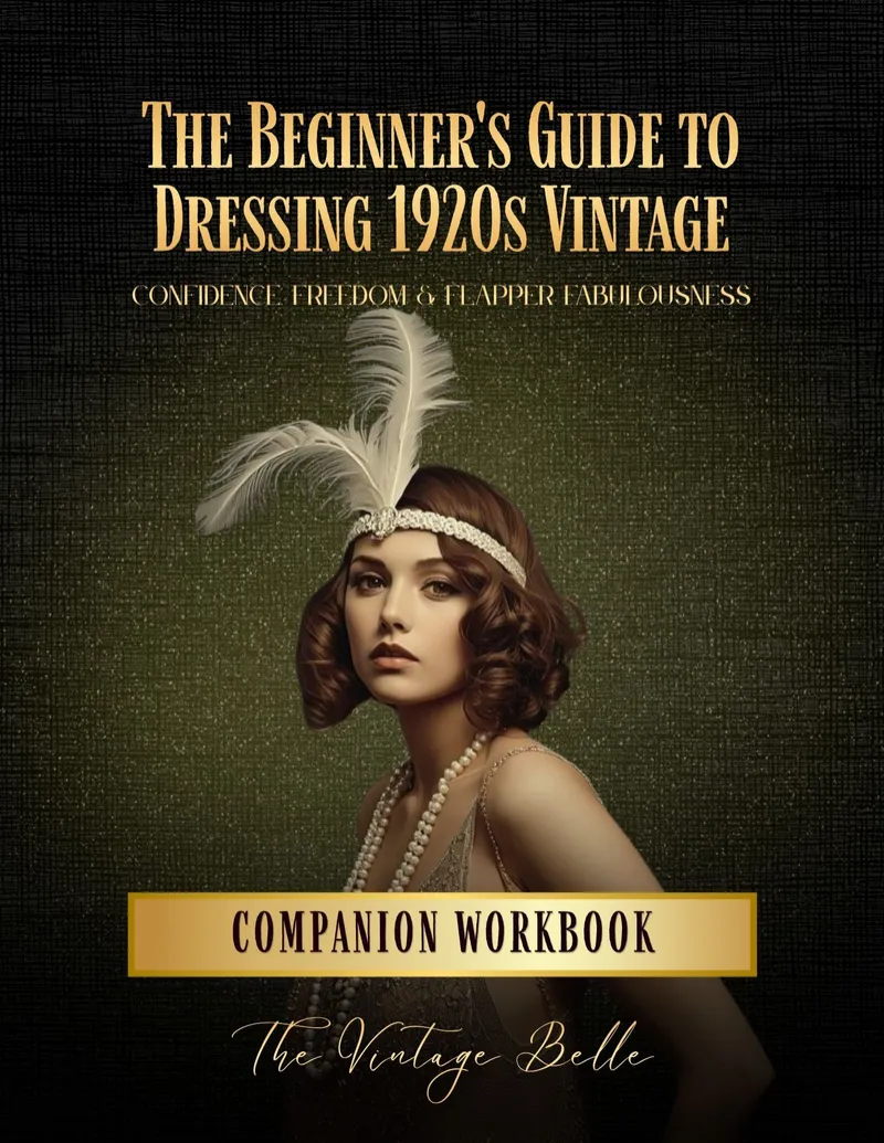 Guide to Dressing 1920s Vintage Companion Workbook