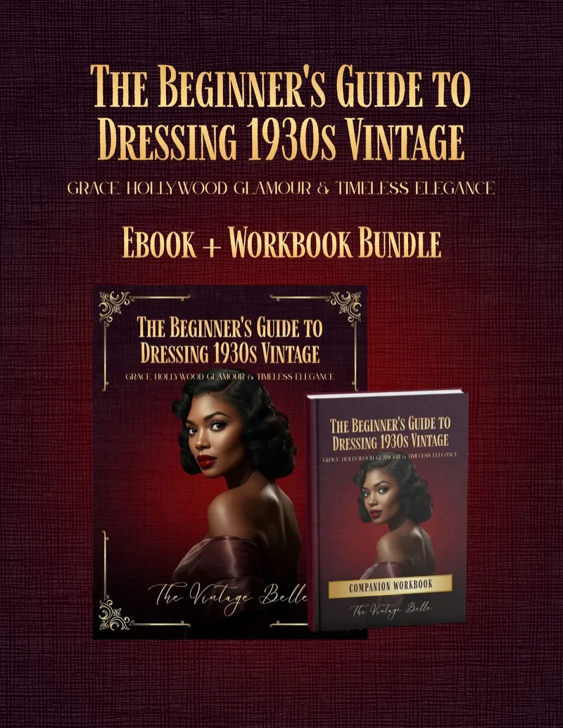 Guide to Dressing 1930s - Ebook + Workbook Bundle