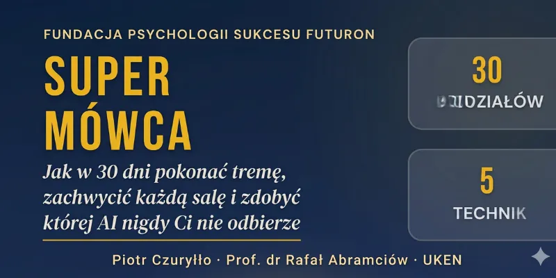 Książka "SUPERMÓWCA - mów z mocą!"