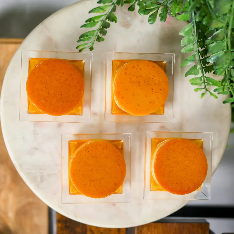 Mini flan