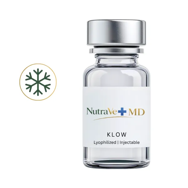 KLOW (BPC-157 / GHK-CU / TB-500 / KPV) 10mg/50mg/10mg/10mg/mL (3mL) - Lyophilized
