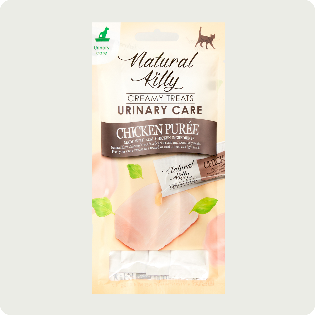 Natural Kitty Функціональні стіки з куркою | Urinary Care, 4х12 г