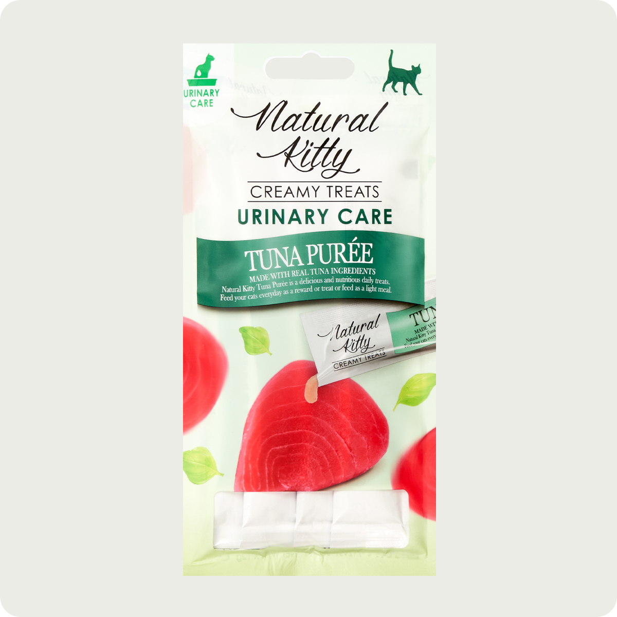 Natural Kitty Функціональні стіки з тунцем | Urinary Care, 4х12 г