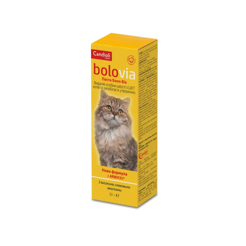 Candioli Таблетки для котів, Боло Віа паста, 50 гр
