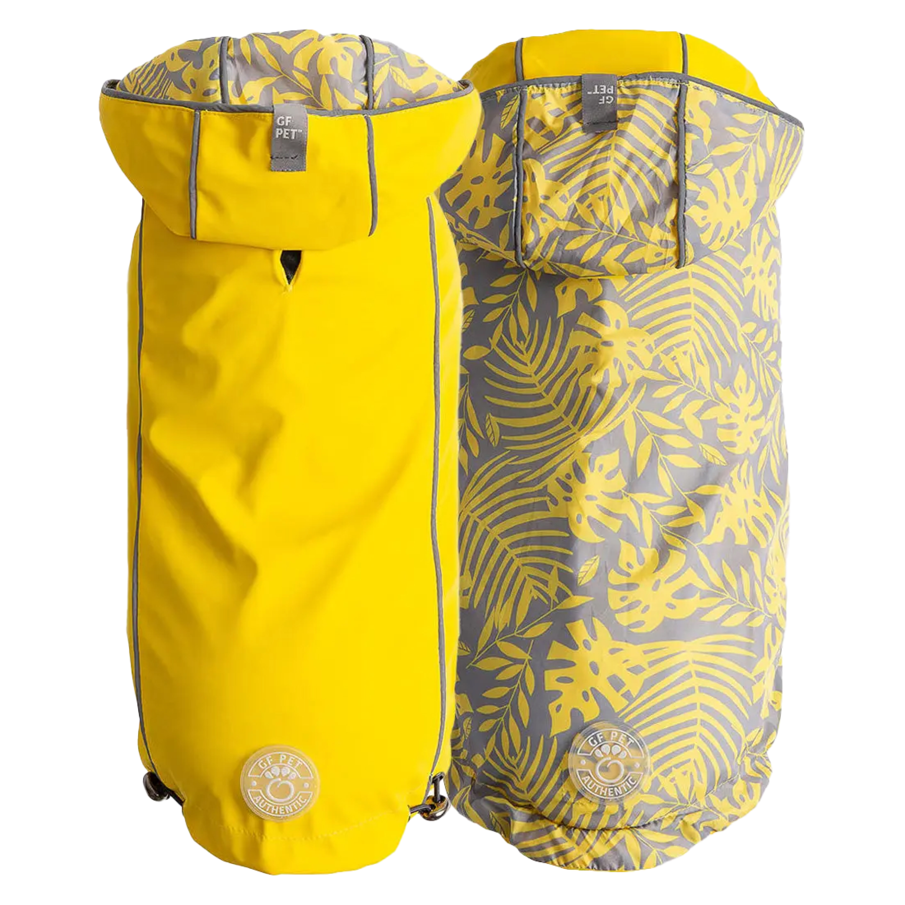 GF Pet Двосторонній дощовик Reversible, жовтий
