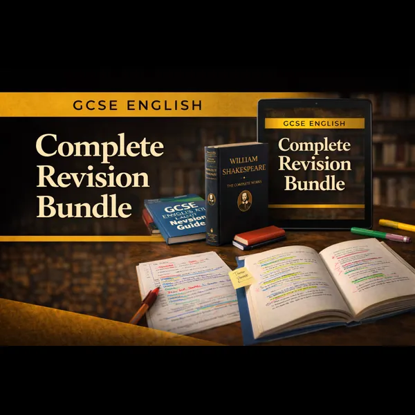 GCSE English Complete Revision Bundle