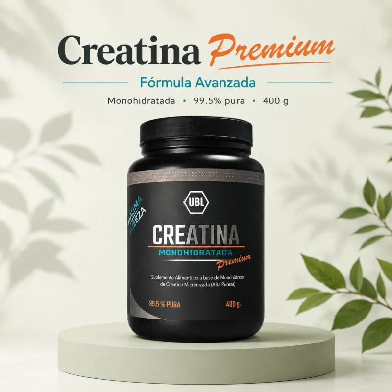 Creatina Monohidratada Premium – Micronizada 99.5% Pura