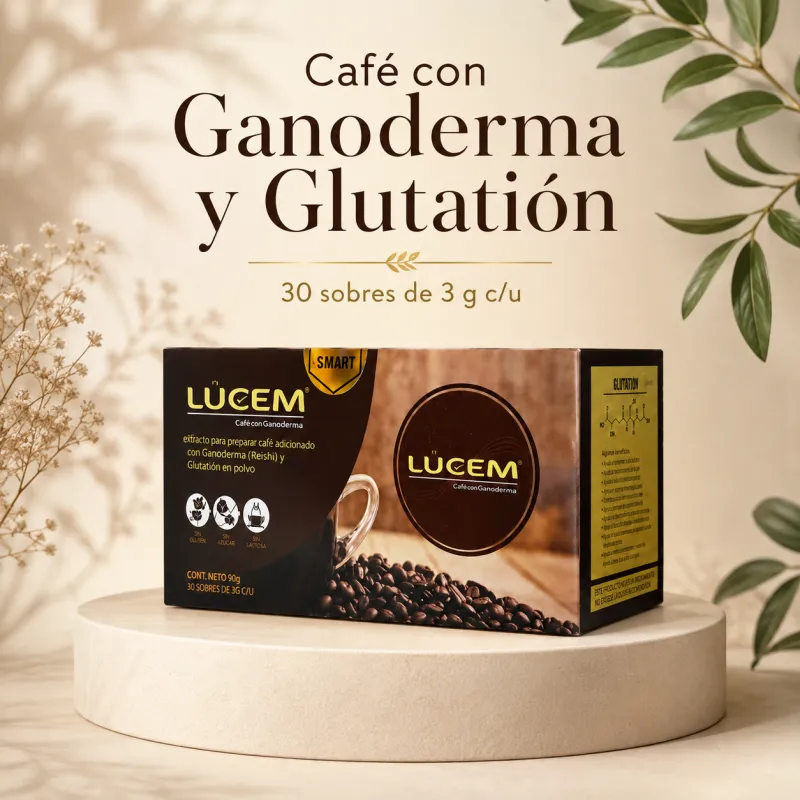 Ganoderma Café LucemGold – Café con Ganoderma y Glutatión