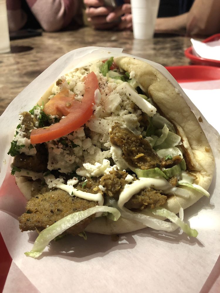 Lamb Gyro Wrap Sandwich