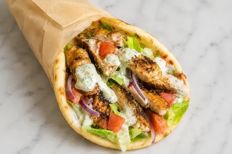 Chicken Gyro Sandwich