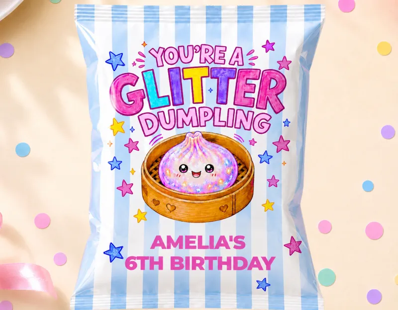 Glitter dumpling