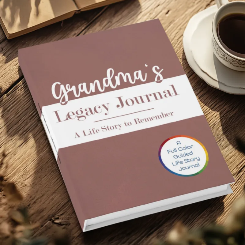 Grandma's Legacy Journal: Full-Color Guided Keepsake