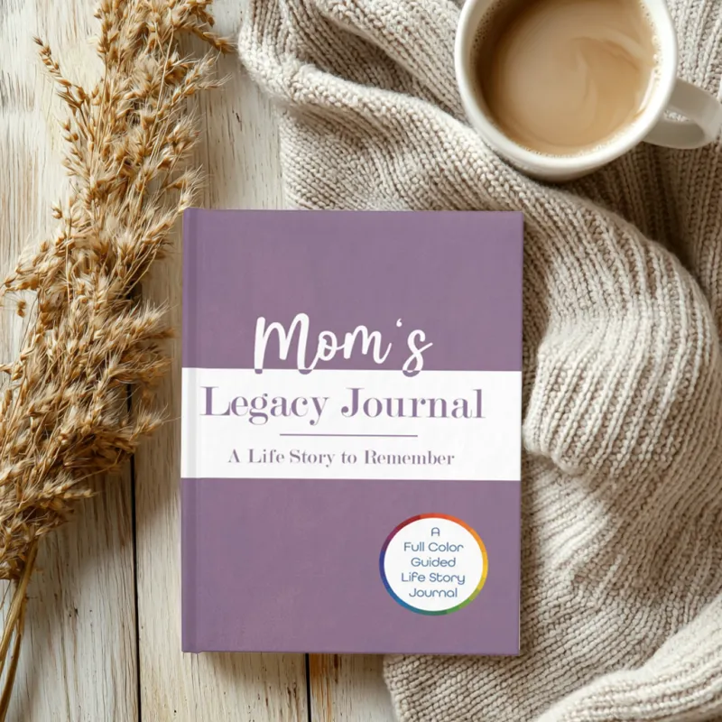 Mom's Legacy Journal: Full-Color Guided Keepsake