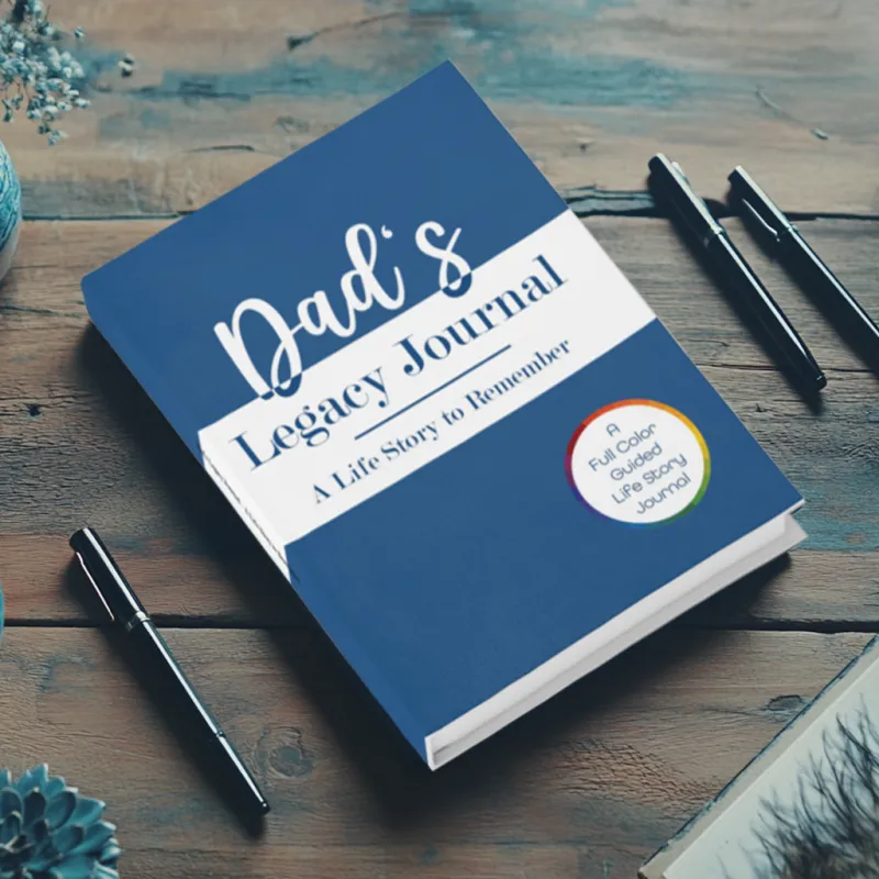 Dad's Legacy Journal: Full-Color Guided Keepsake Journal