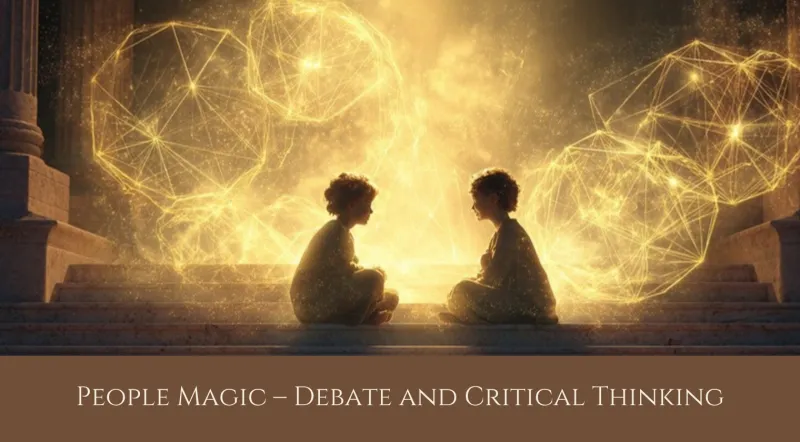 People Magic - Debate and Critical Thinking — Fall 2026 (Wednesdays 9:00 AM PT)