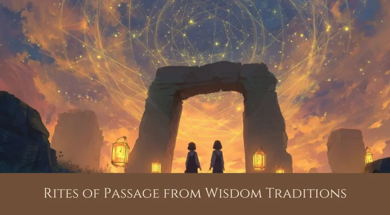 Rites of Passage from Wisdom Traditions – Separate rooms for Girls and Boys — Spring 2027 (Tuesdays 9:00 AM PT)