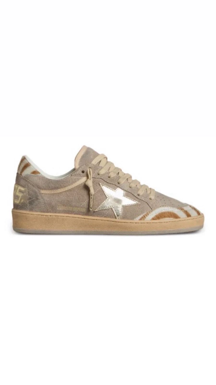 Golden Goose Ball Star Suede Sneakers 