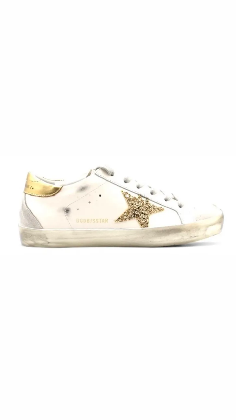 Golden Goose Super-Star Leather Sneakers