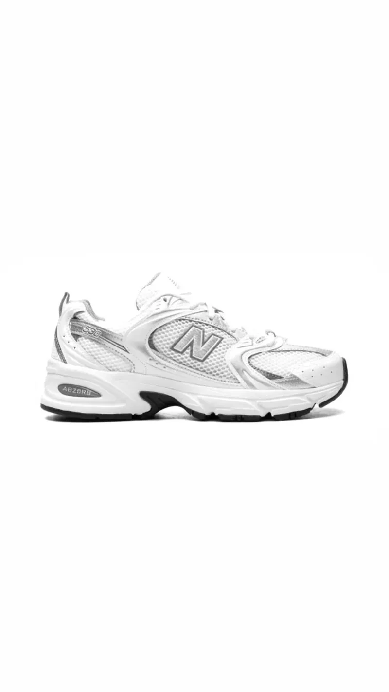 New Balance 530 '' white silver metallic'' 