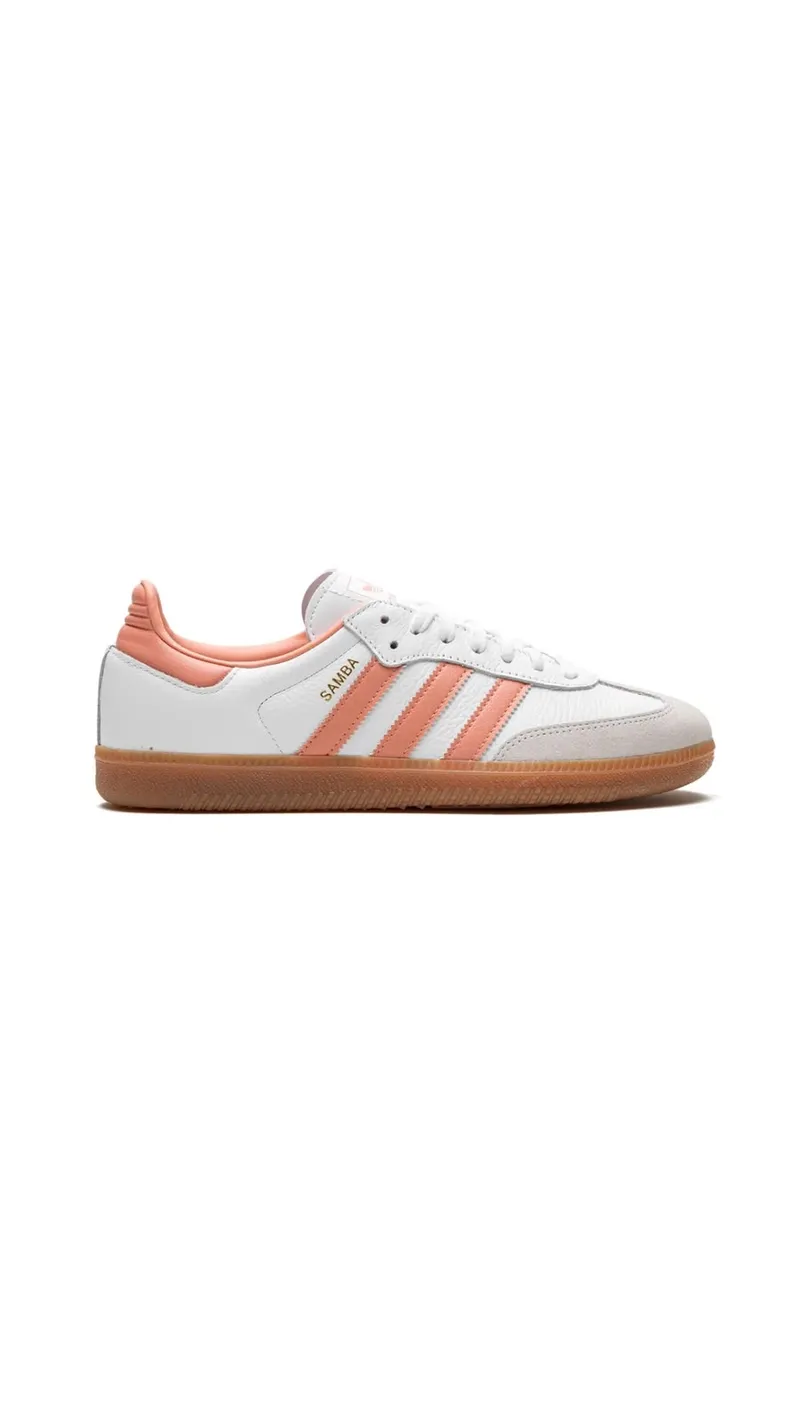 adidas Samba OG "White/Pink" sneakers