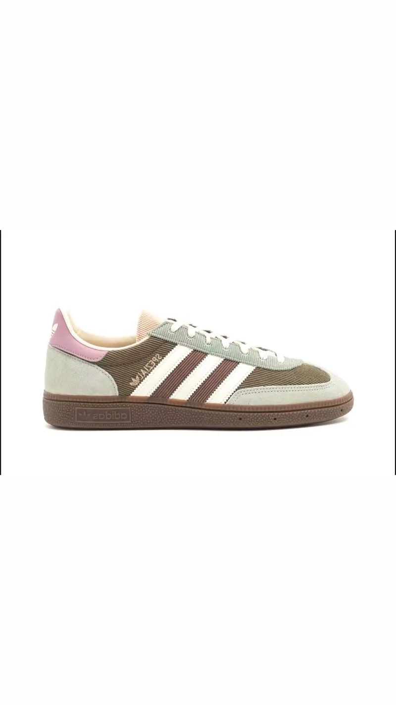 adidas Handball Spezial Silver Green Magic Mauve