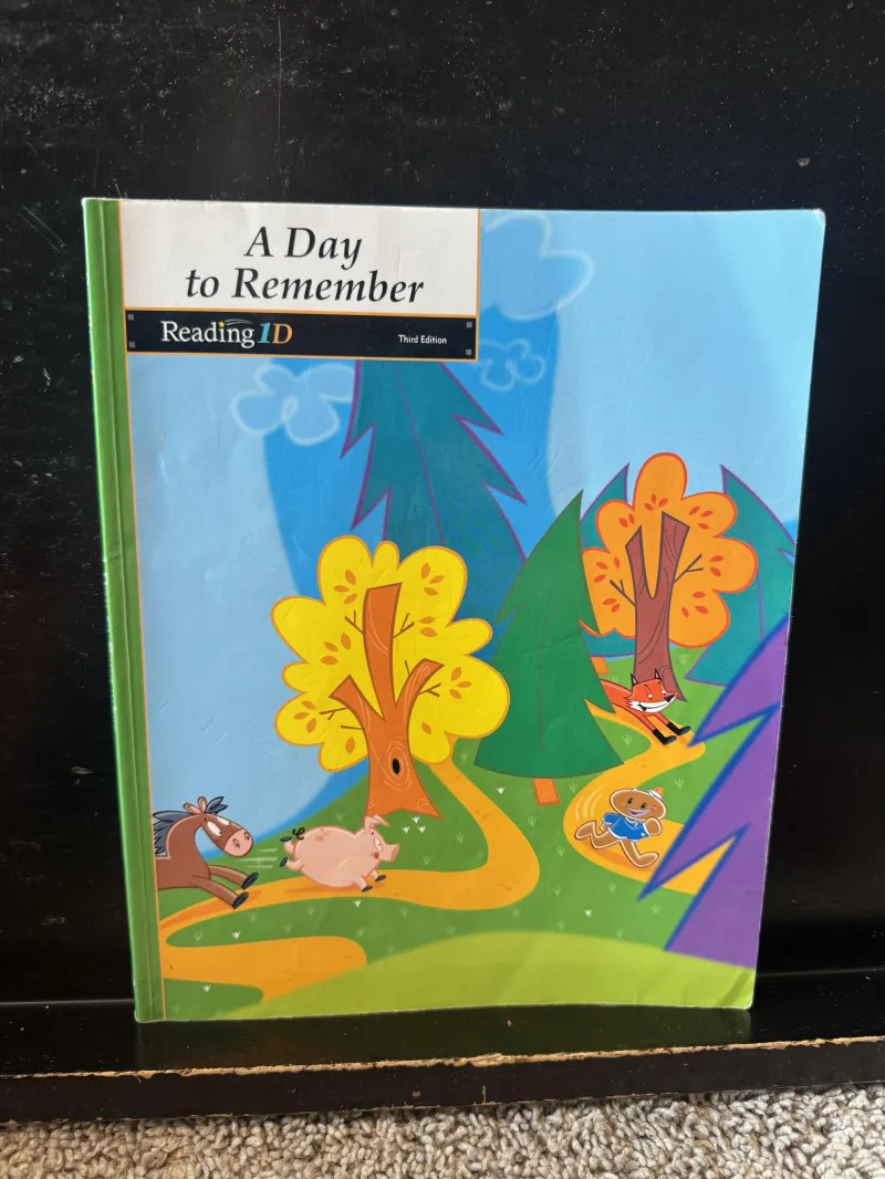 Reading 1 Student Text Book D, 3rd Edition (BJU Press)