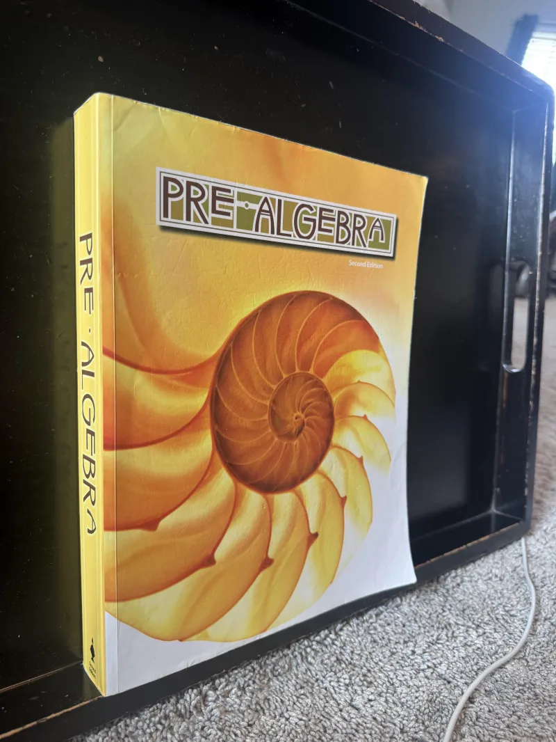 Pre-algebra Student Text, 2nd Edition (BJU Press)