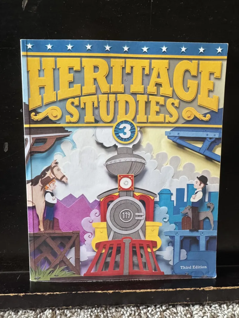 Heritage Studies 3 Student Text, 3rd Edition (BJU Press)