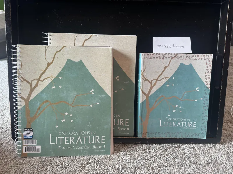 Explorations in Literature 3 Book Set, 4th Edition (BJU Press)