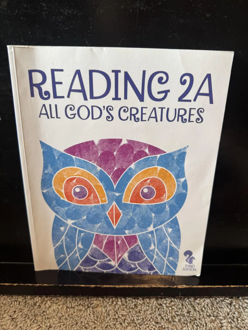 Reading 2 Student Text Book A, 3rd Edition (BJU Press)