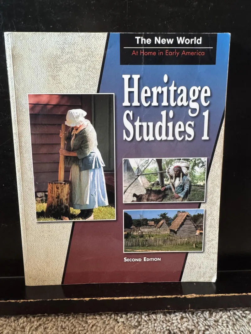 Heritage Studies 1 Student Text, 2nd Edition (BJU Press)