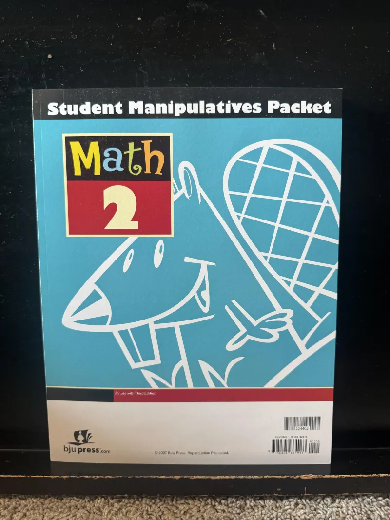 Math 2 Manipulatives, 3rd Edition (BJU Press)