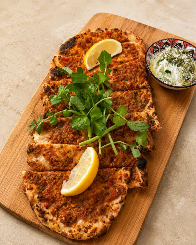 Minced Pide (Lahmacun)