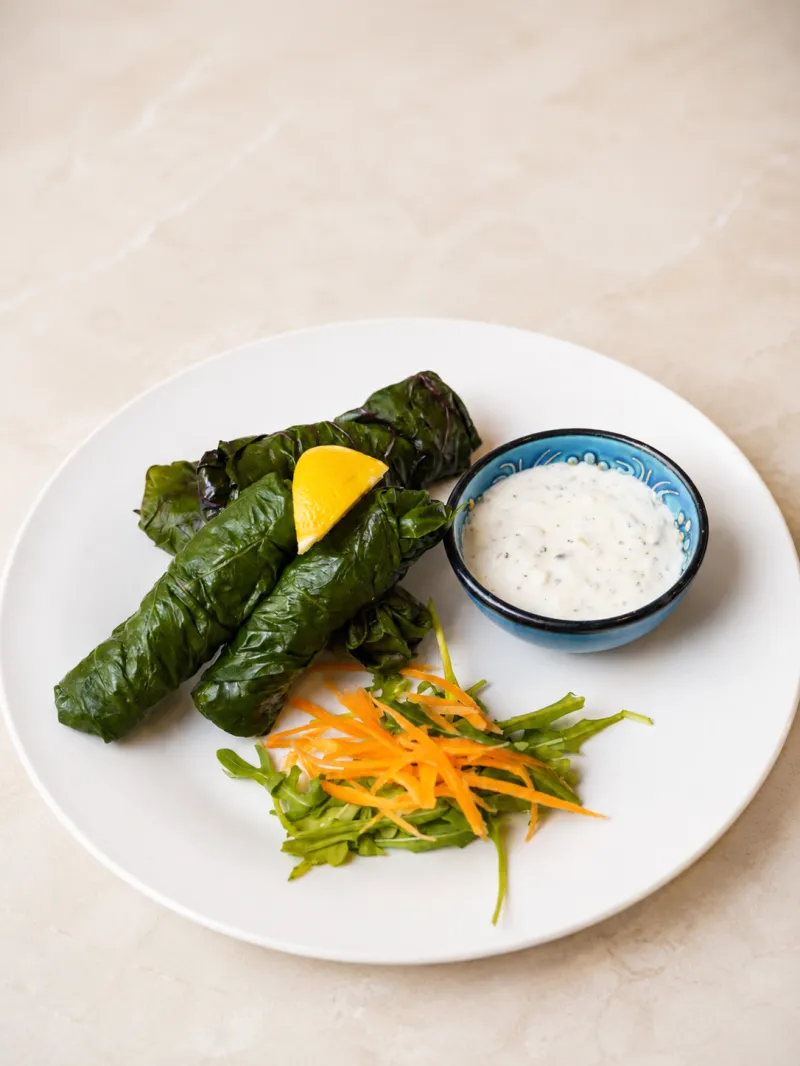 Stuffed Vine Leaves (V. VG)