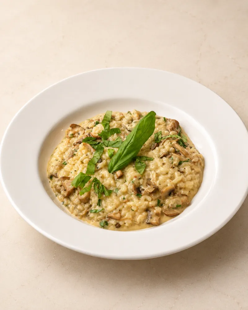 Mushroom Risotto (V)