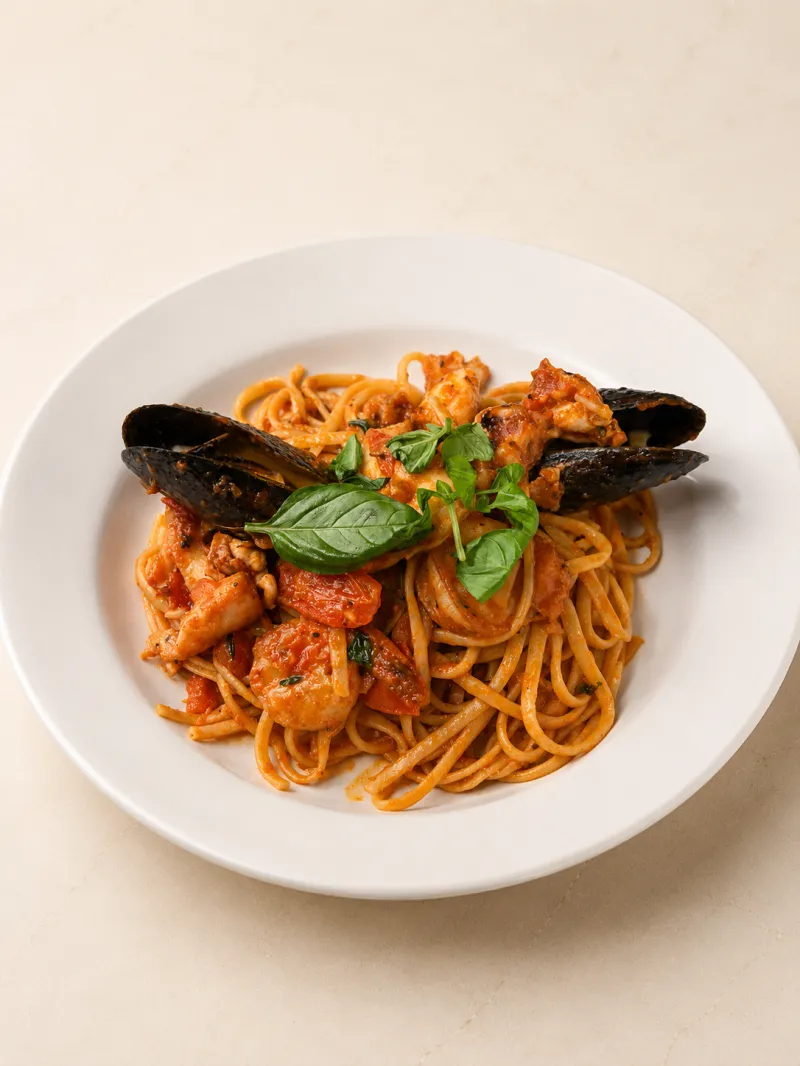 Seafood Linguine