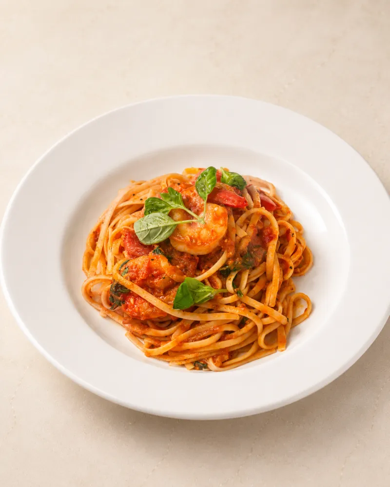 Prawn Chilli Linguine