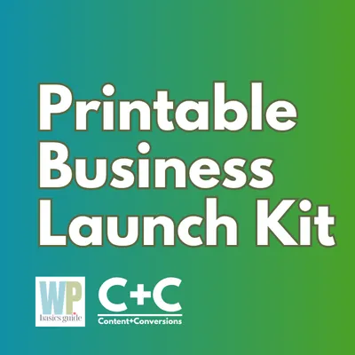 Printable Business Launch Kit