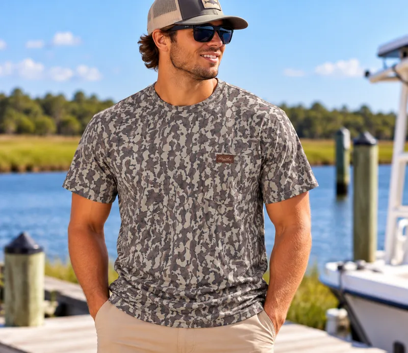 Honey Hole Drift Performance Tee 