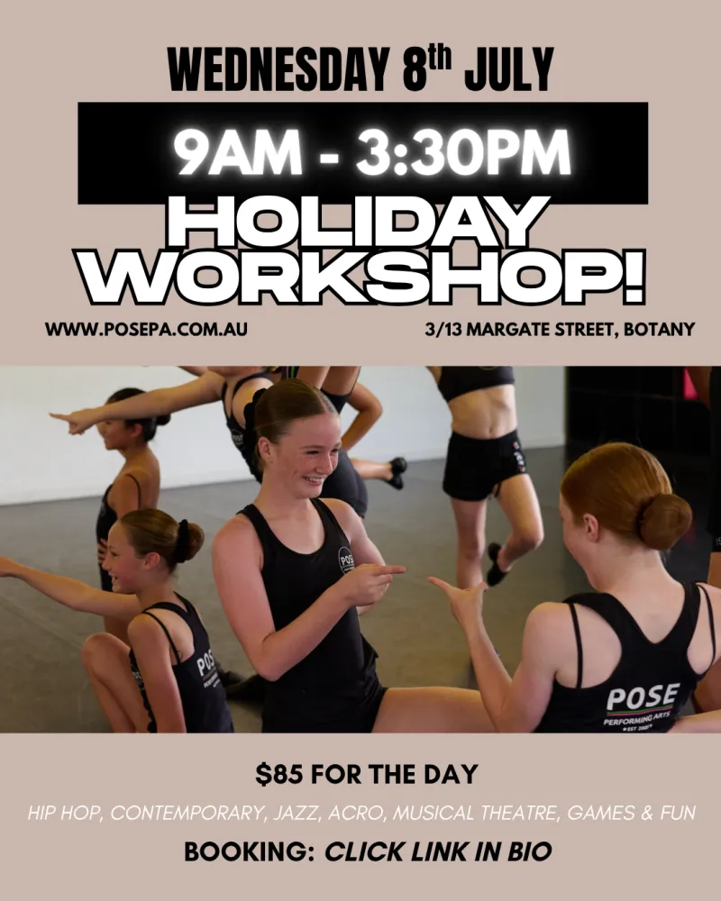 8th July Holiday Workshop @ POSE