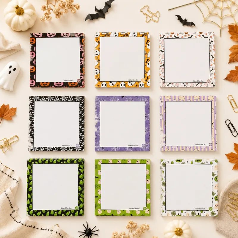 🎃 Halloween Sticky Note Collection | Set of 9 
