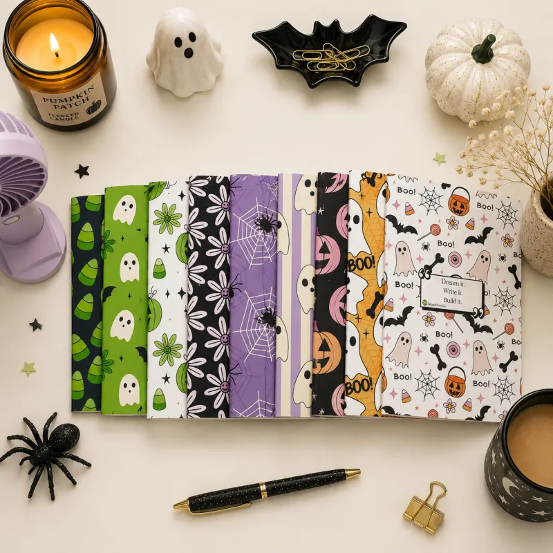 🎃 Halloween Mini Pocket Notebook Collection | Set of 9