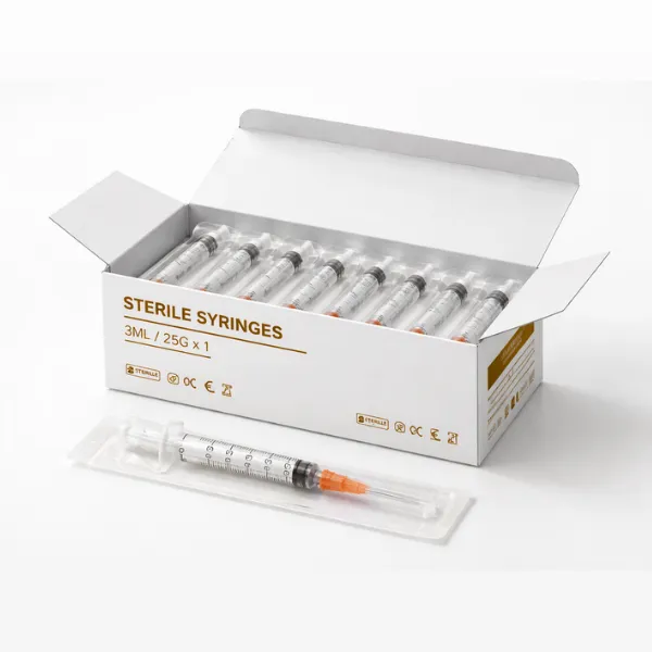 Box of 100 syringes