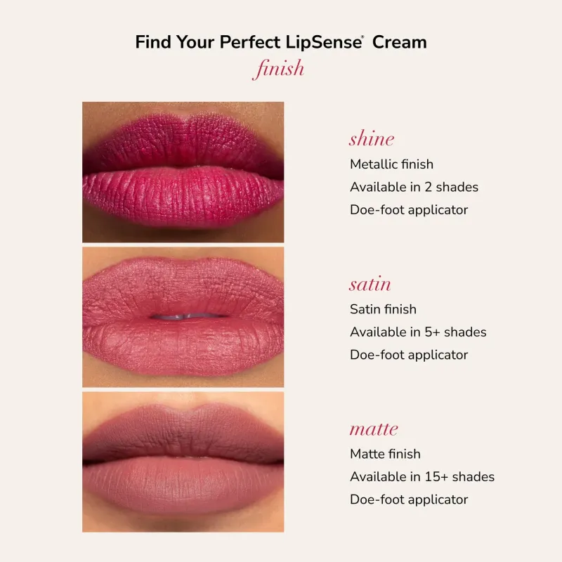 LipSense Cream Finishes